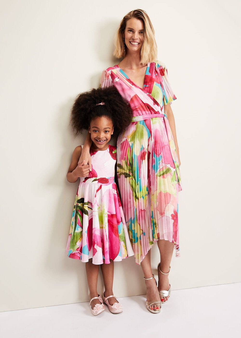 Nala Print Dress - Multi-Coloured
