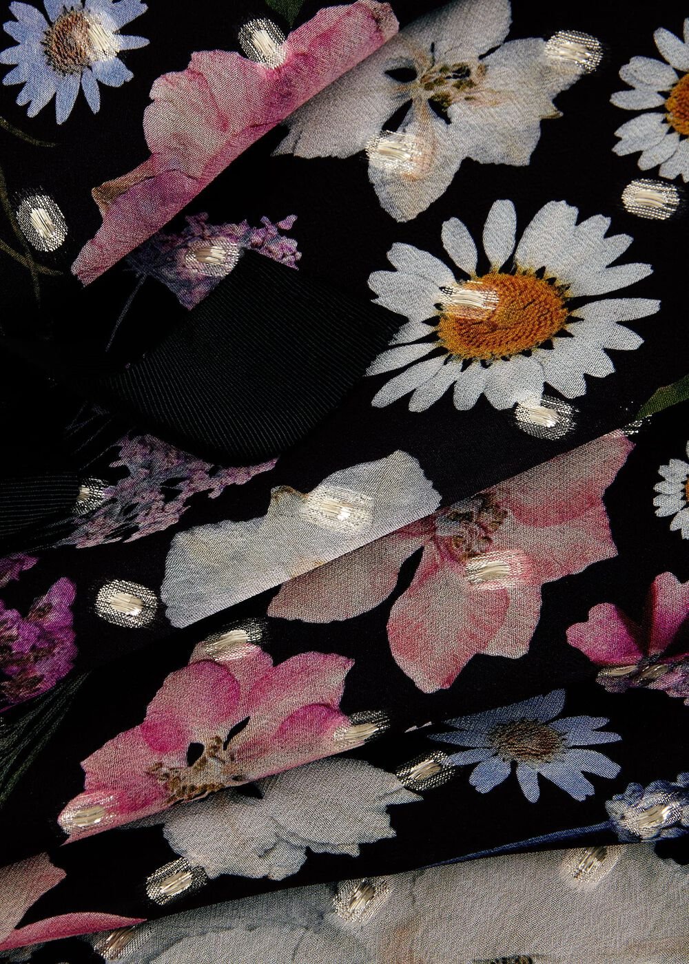 Remy Floral Shimmer Dress - Multi-Coloured