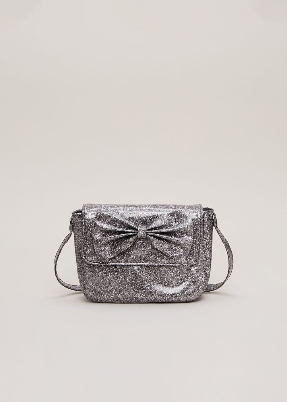Grey Glitter Bag - Grey