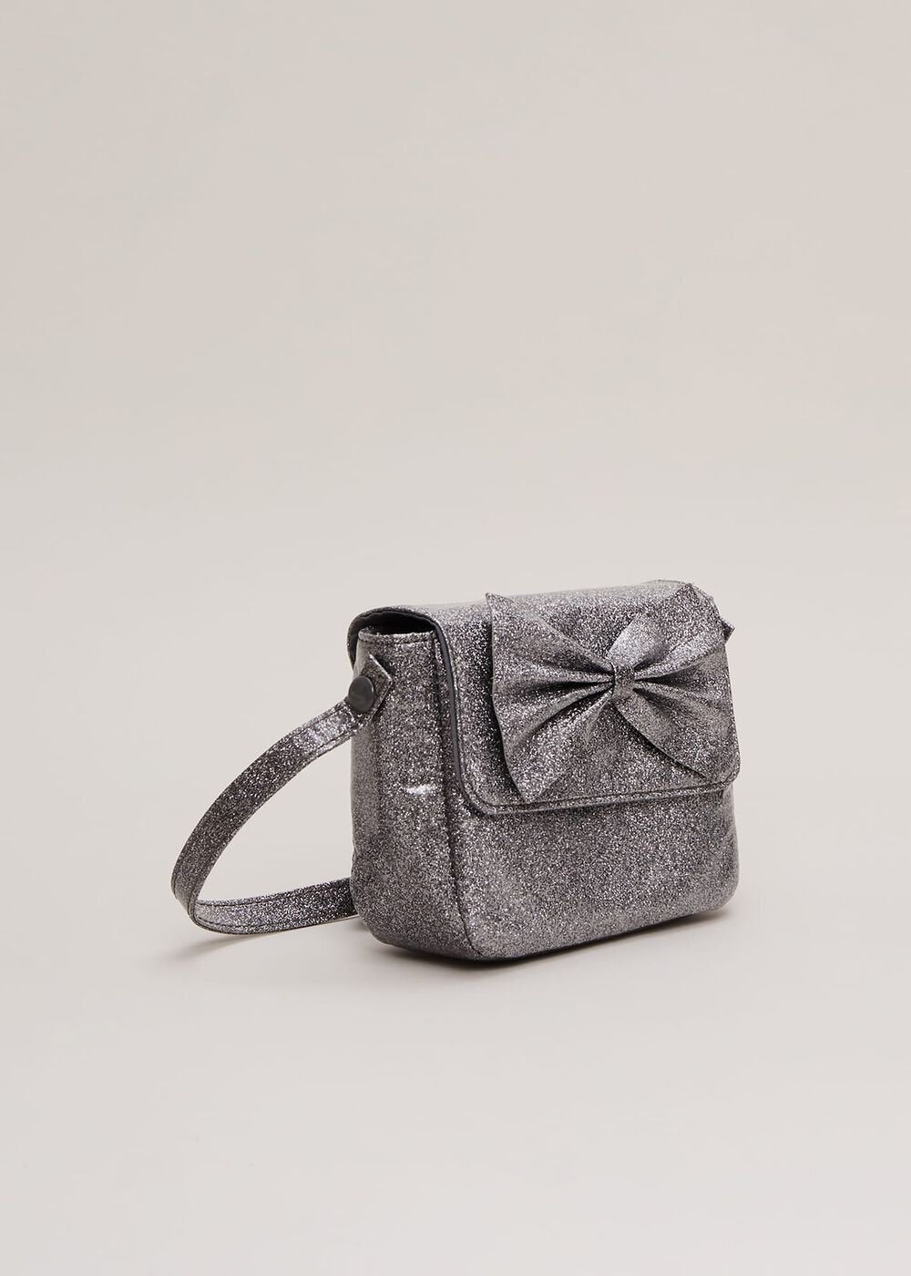 Grey Glitter Bag - Grey