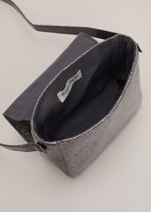 Grey Glitter Bag - Grey