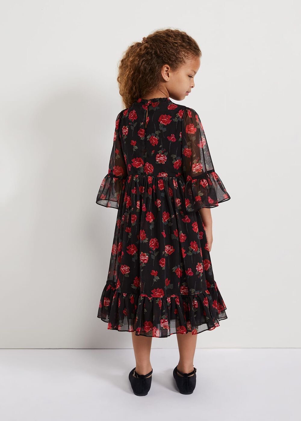 Lela Floral Smock Dress - Multi-Coloured