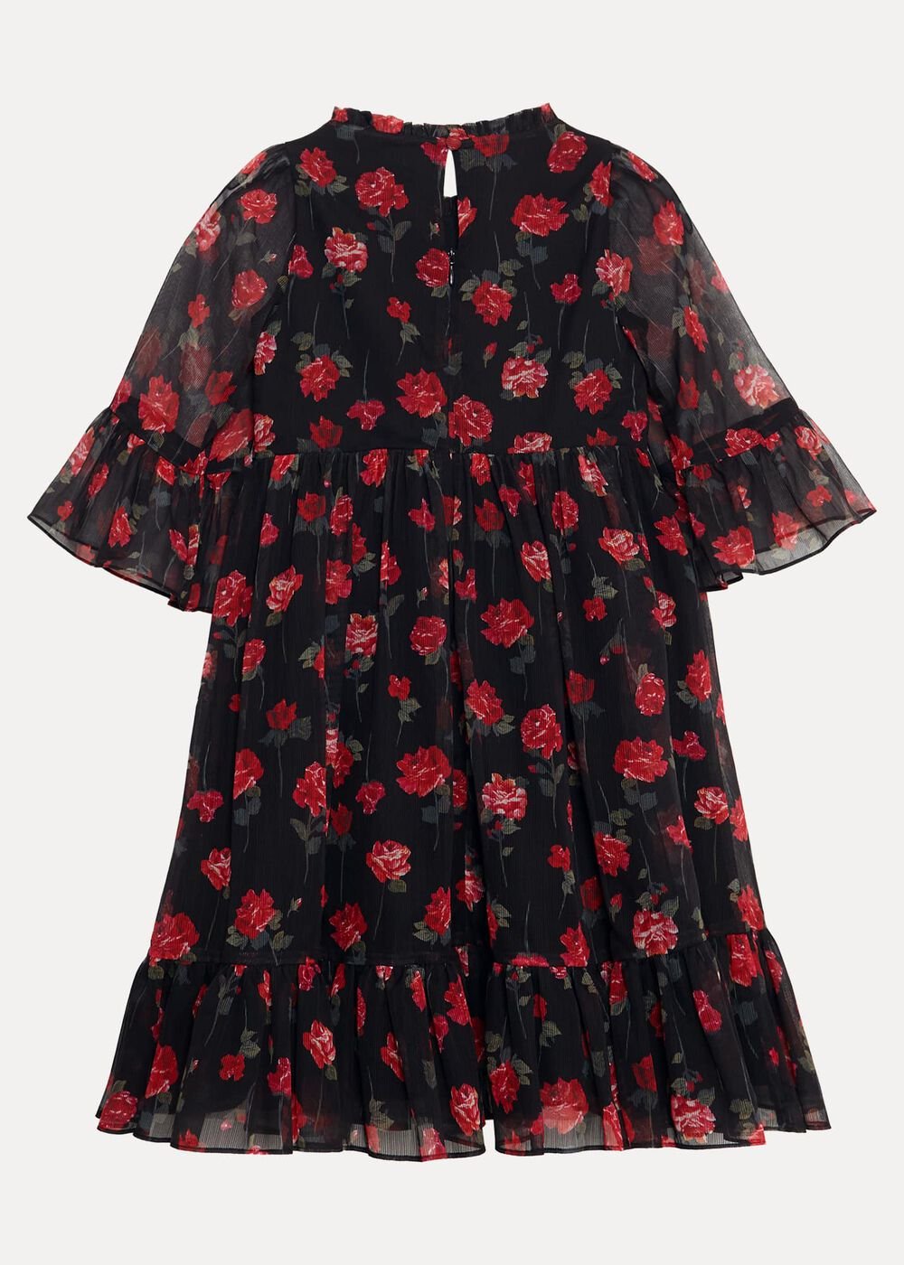 Lela Floral Smock Dress - Multi-Coloured