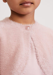 Giselle Antique Rose Fluffy Cover Up - Antique Rose