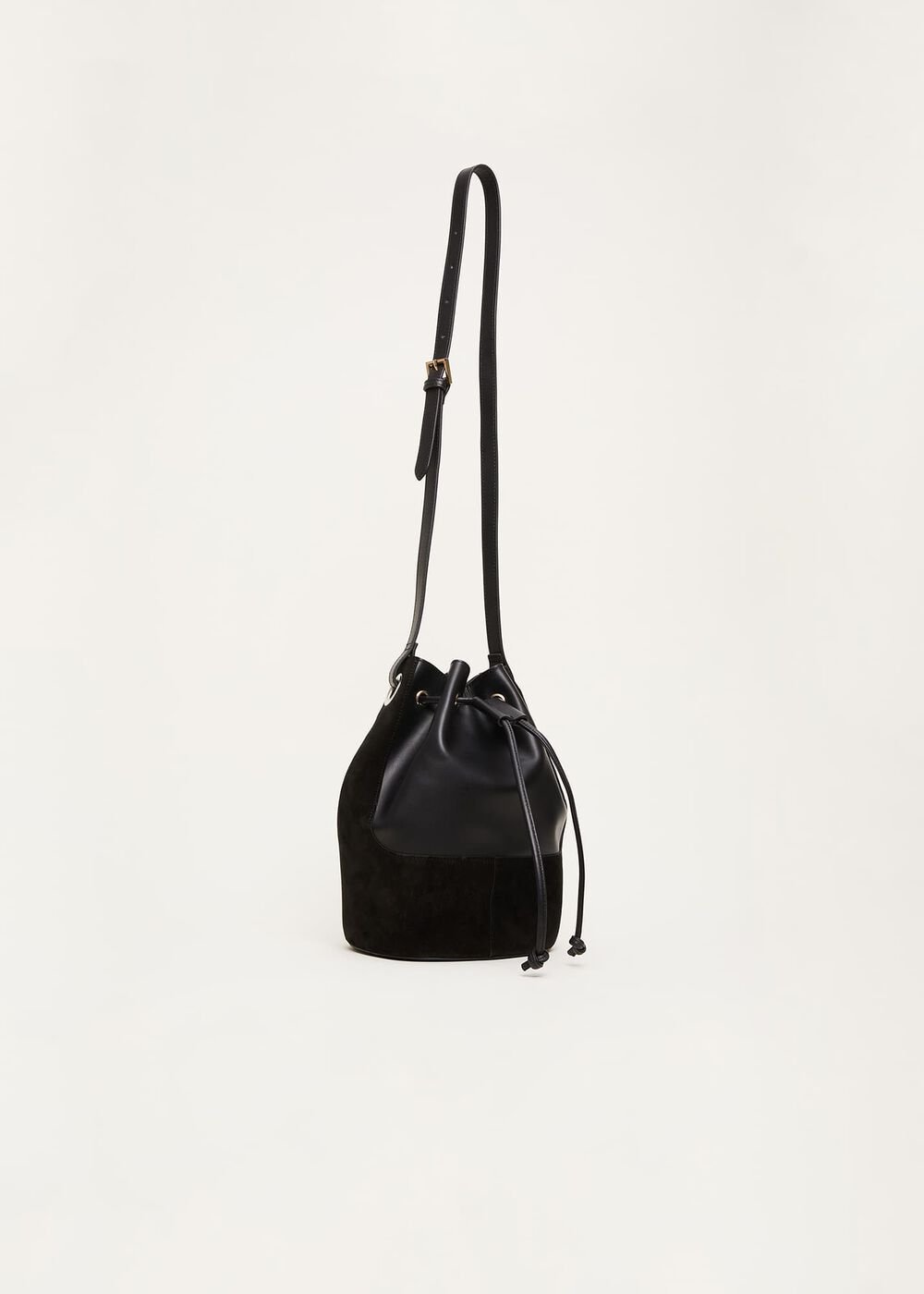Bucket Shoulder Bag - Black