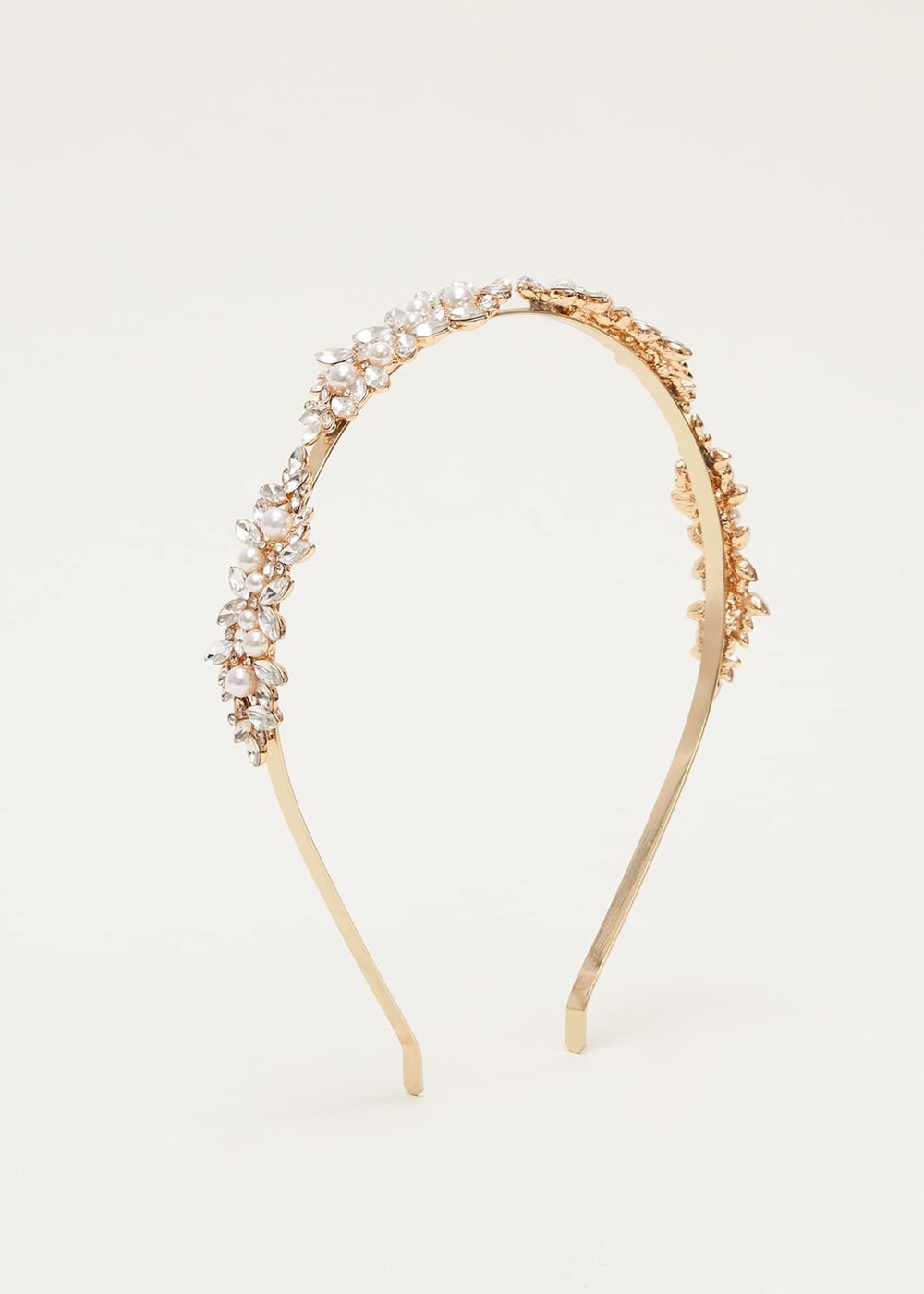 Pearl Headband - Gold