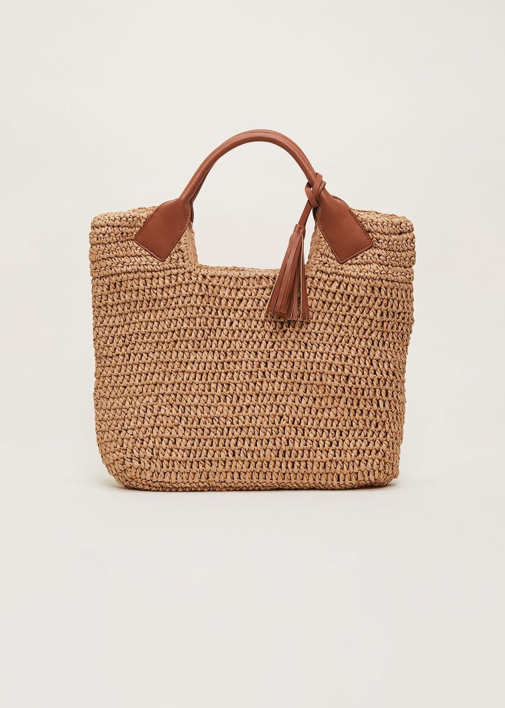 Raffia Shopper Bag - Natural