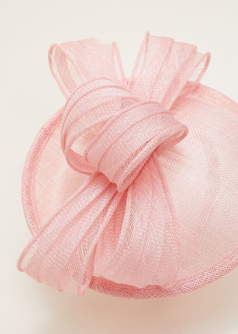 Pink Bow Fascinator - Rose Pink