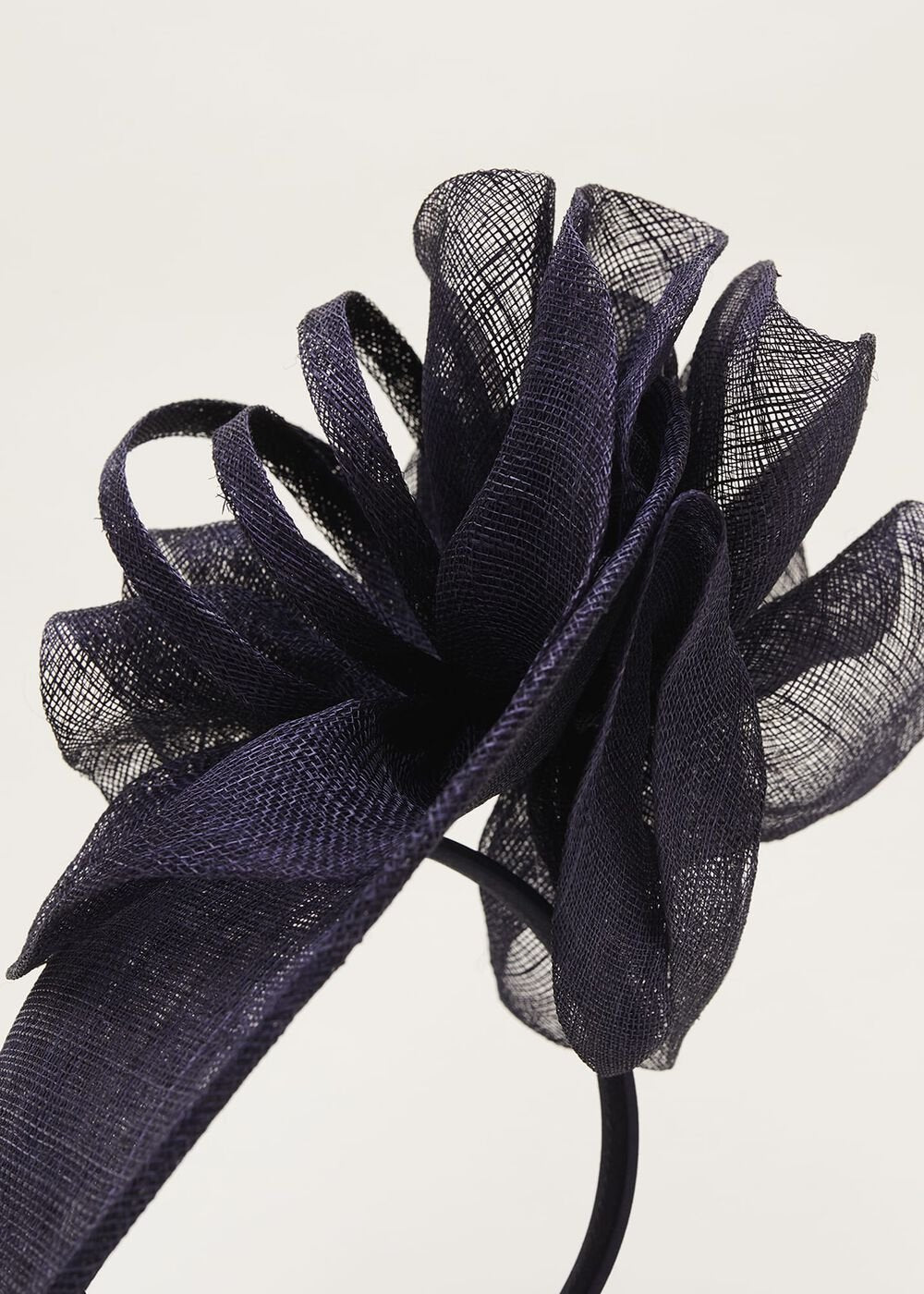 Navy Fascinator - Navy
