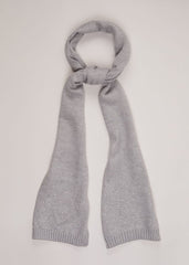 Grey Sparkly Scarf - Pale Grey