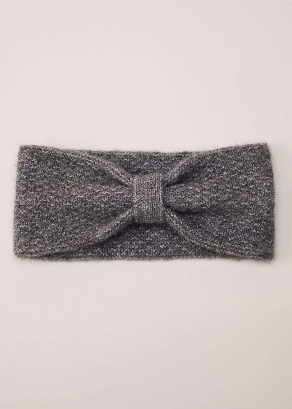 Knitted Headband - Grey