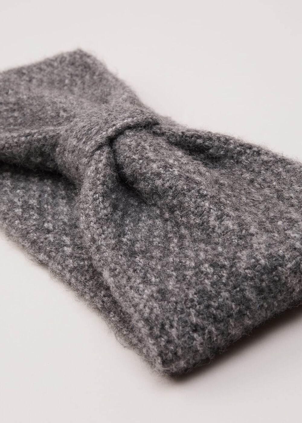 Knitted Headband - Grey