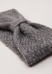 Knitted Headband - Grey