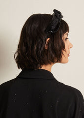 Black Sequin Headband - Black