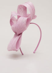 Large Bow Headband - Pink