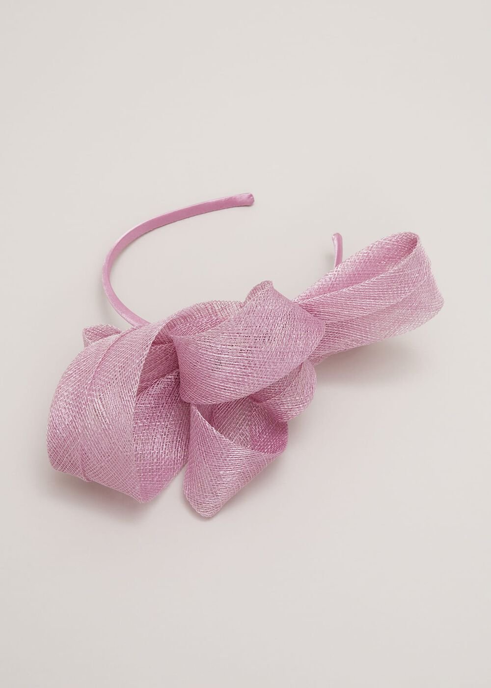 Large Bow Headband - Pink
