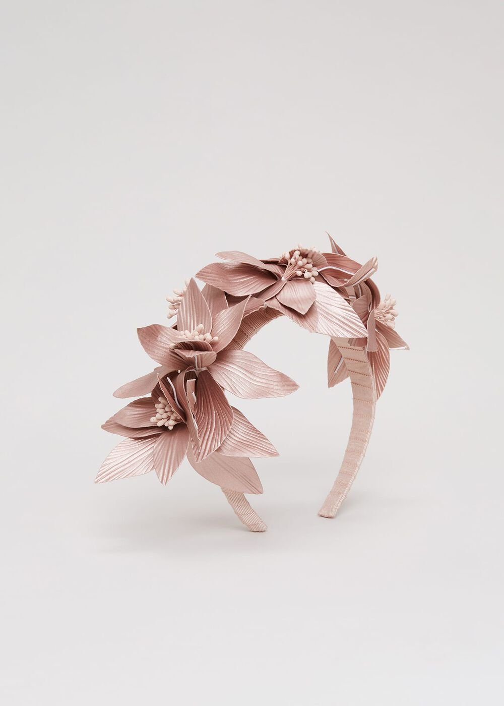 Floral Headband - Pale Pink