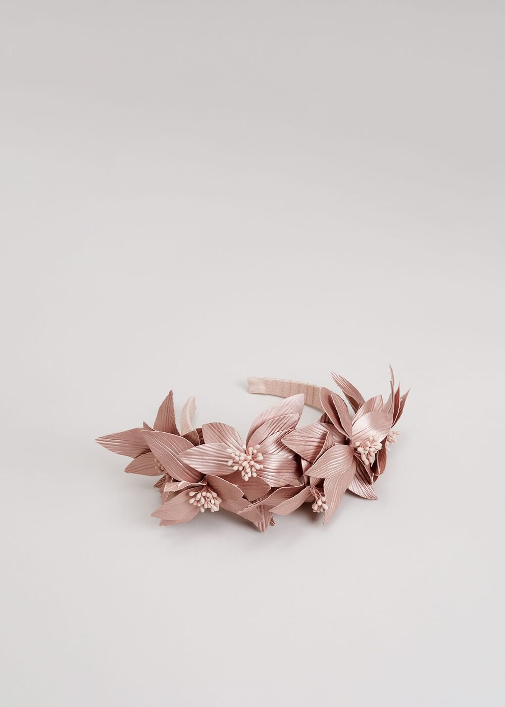 Floral Headband - Pale Pink