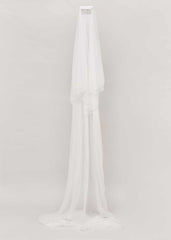 Long Double Tier Veil - Ivory