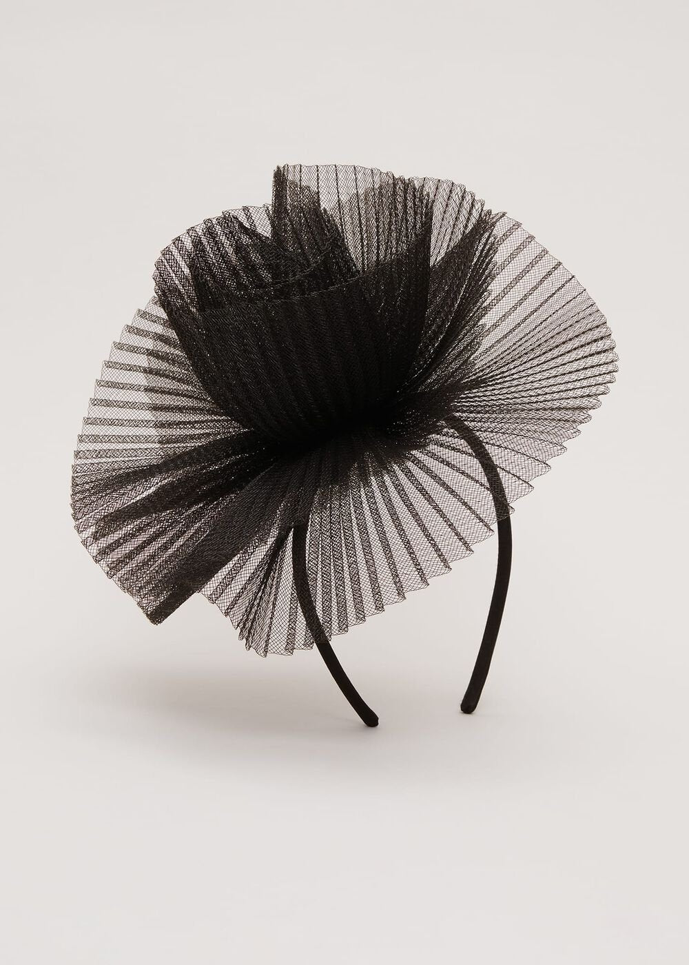 Freeform Flower Headband - Black