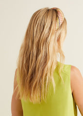 Raffia Headband - Multi-Coloured