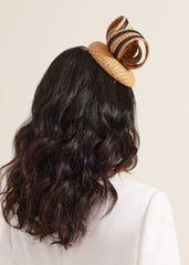 Raffia Twist Pillbox - Natural