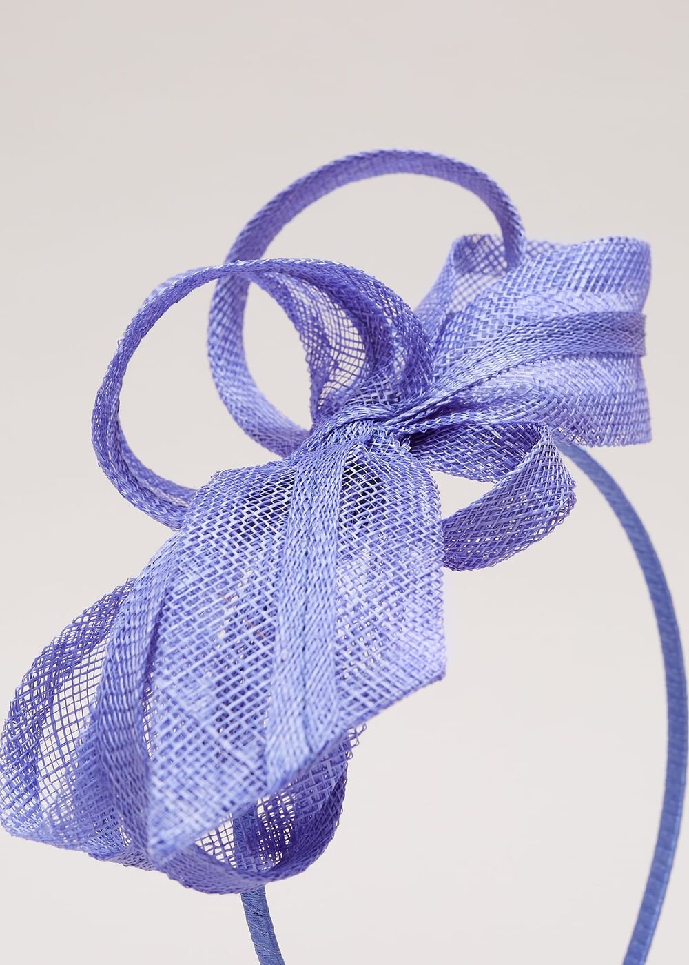 Twist Bow Headband - Blue