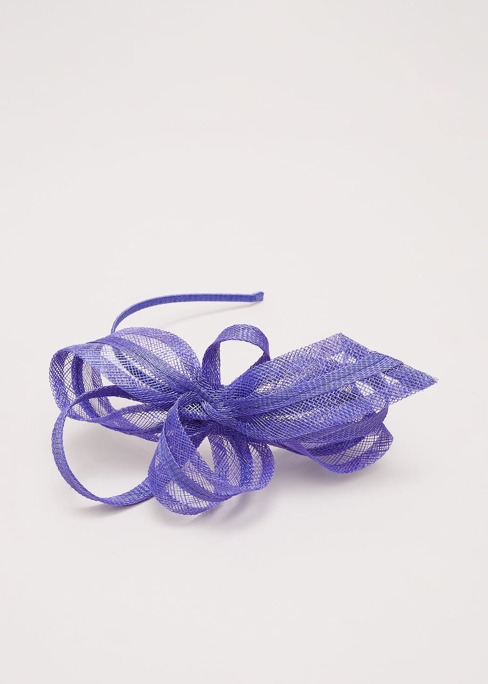Twist Bow Headband - Blue