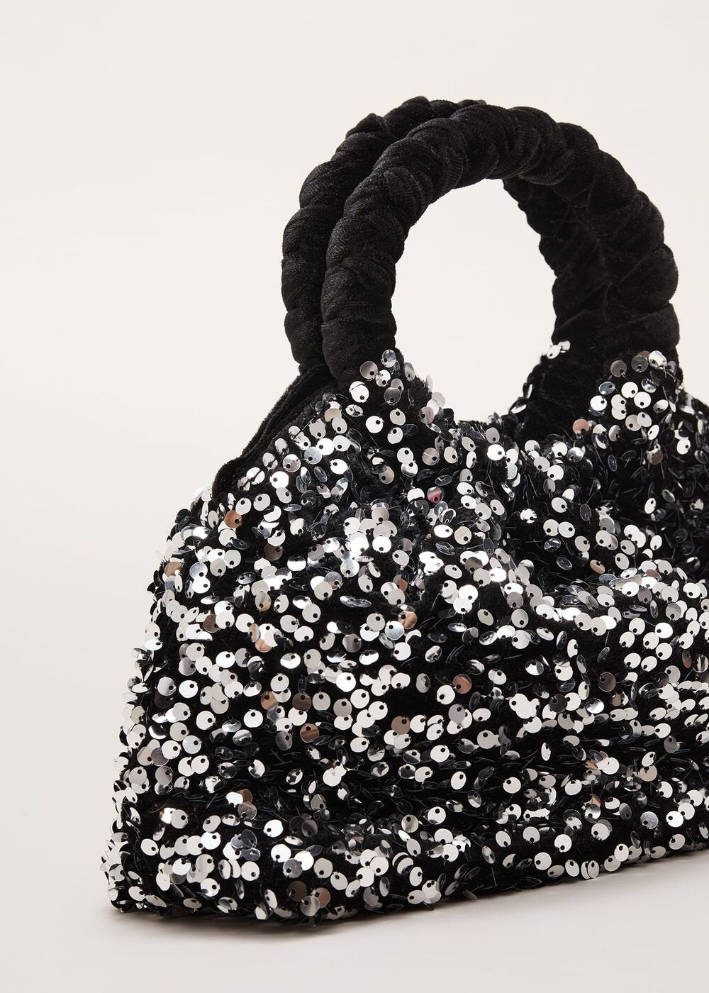 Sequin Twist Handle Mini Grab Bag - Multi-Coloured