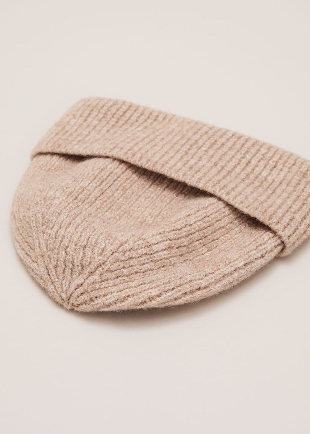 Camel Knitted Beanie - Camel
