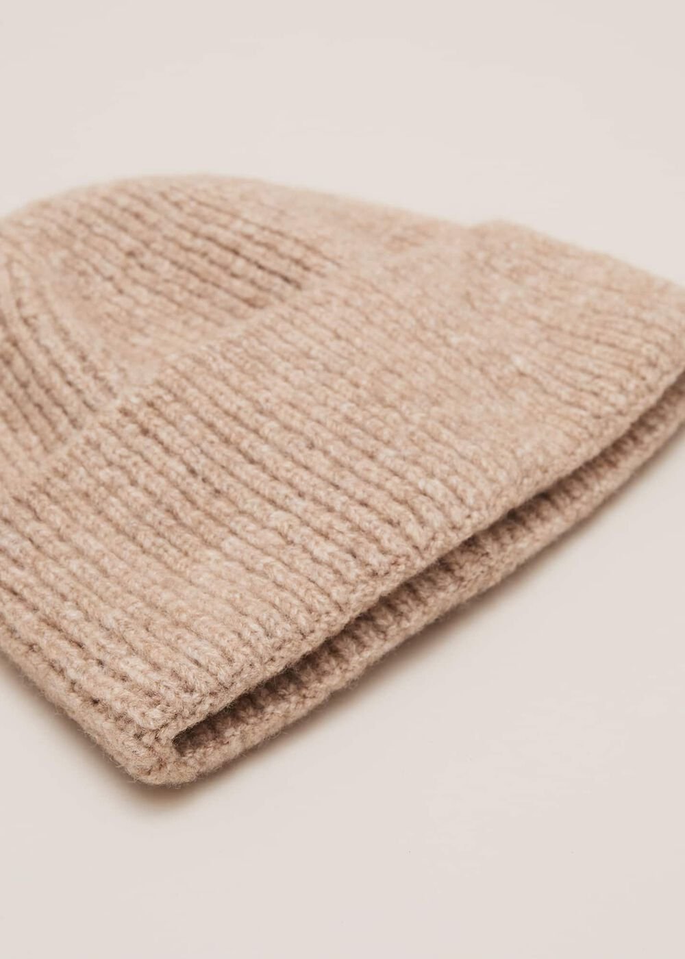 Camel Knitted Beanie - Camel