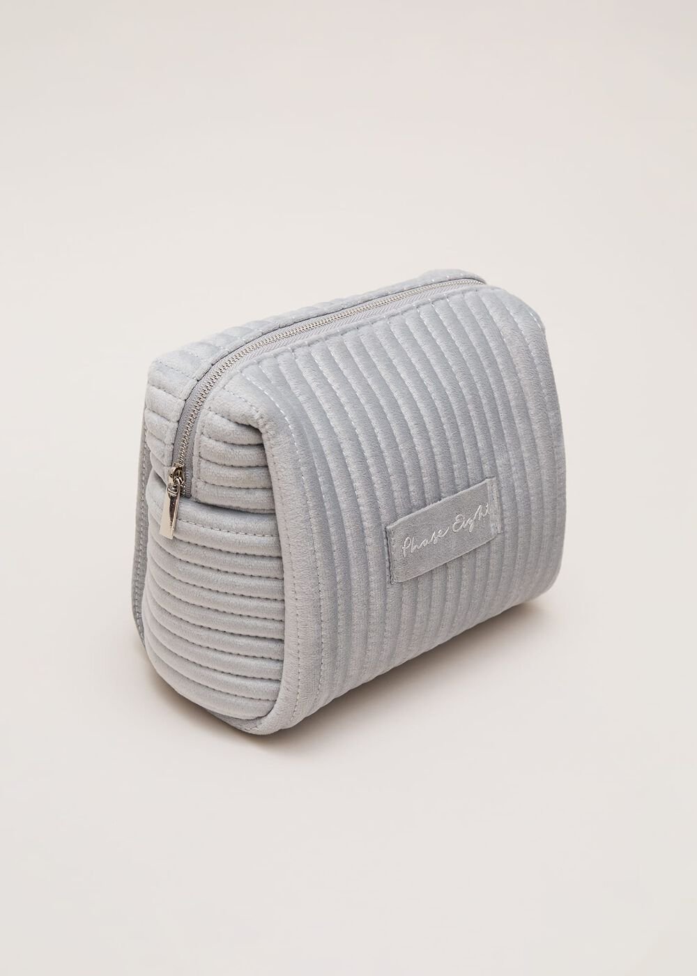 Velvet Make Up Bag - Blue