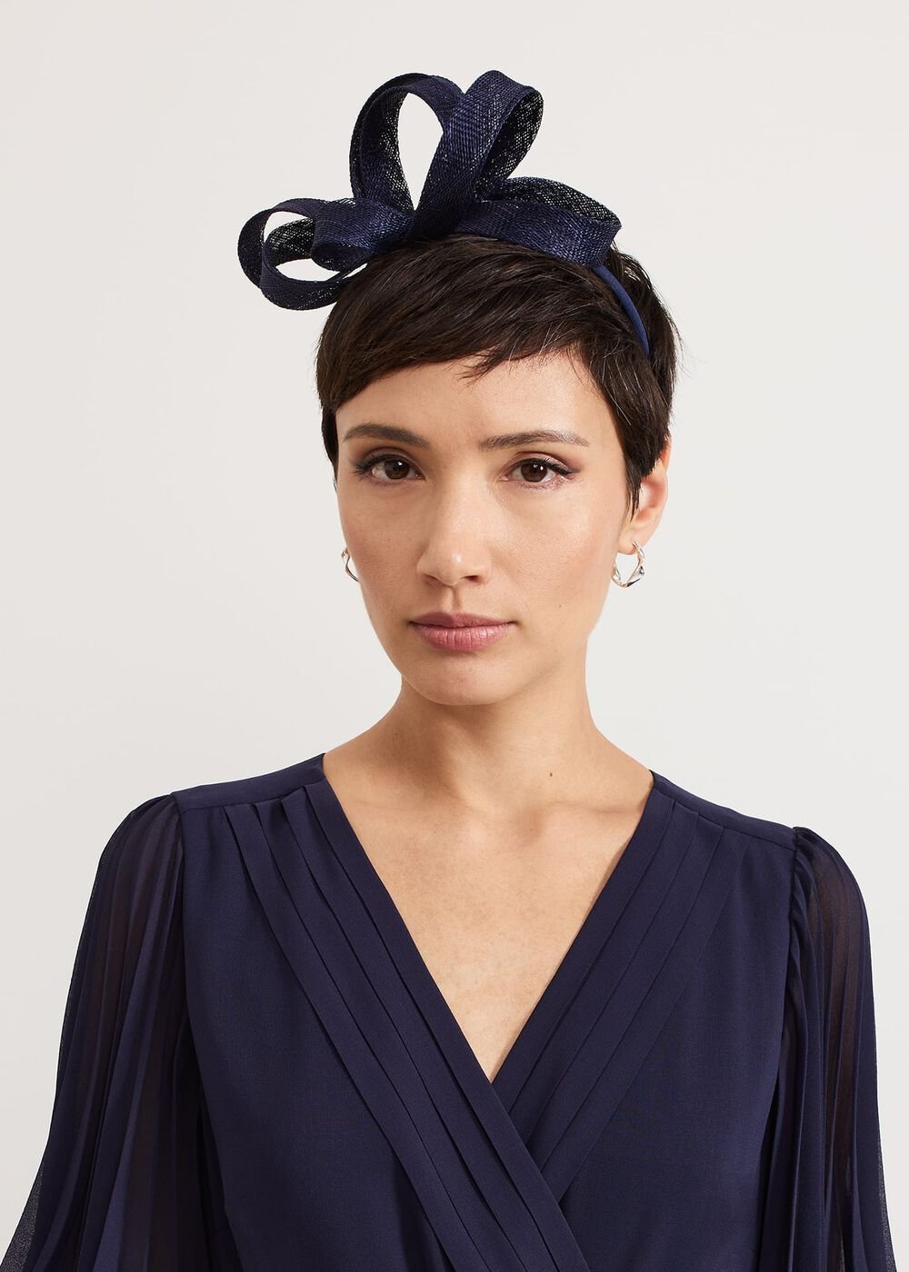 Navy Twist Headband - Navy