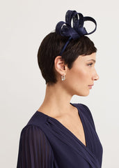 Navy Twist Headband - Navy