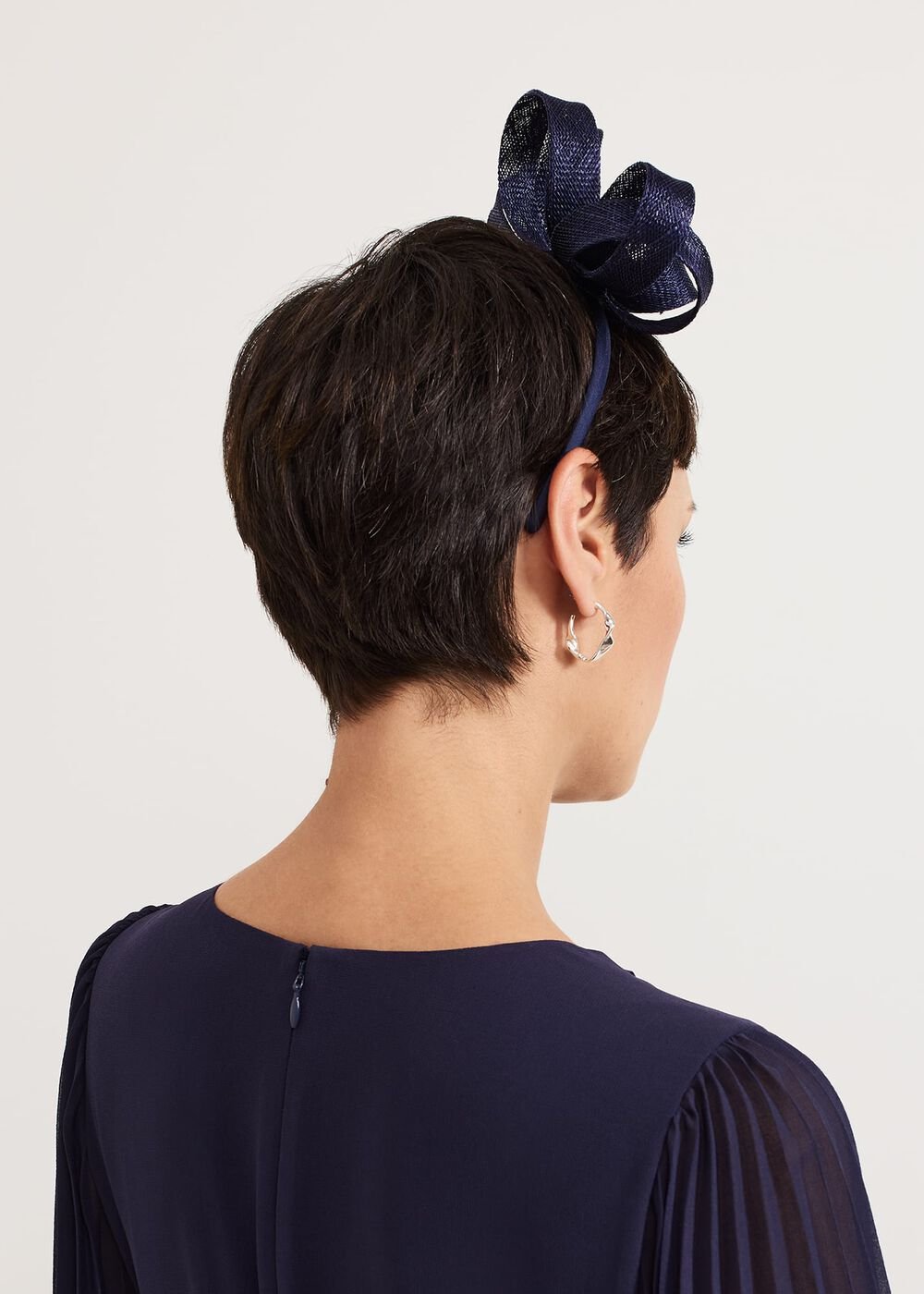 Navy Twist Headband - Navy