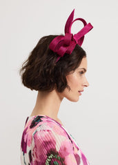 Pink Oversized Bow Headband - Pink