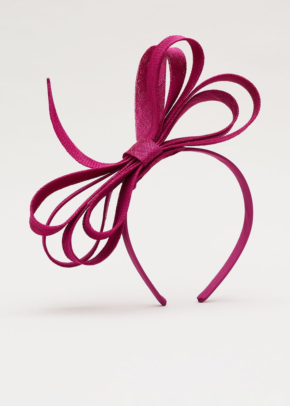Pink Oversized Bow Headband - Pink