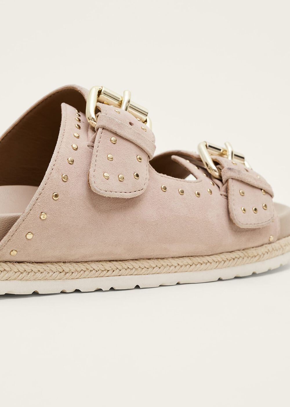 Double Buckle Sandal - Neutral