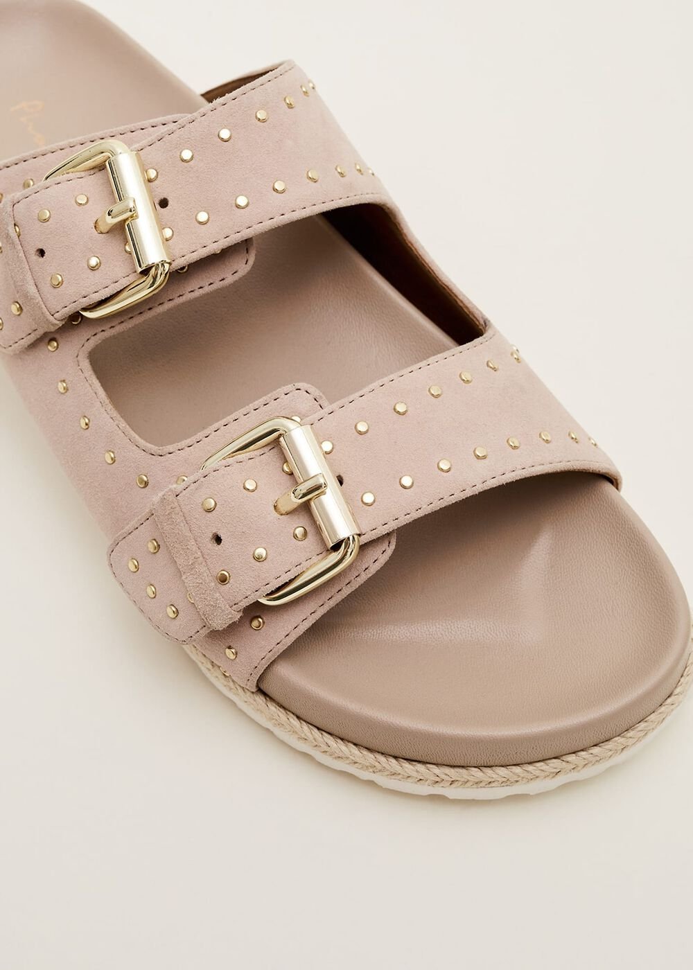 Double Buckle Sandal - Neutral