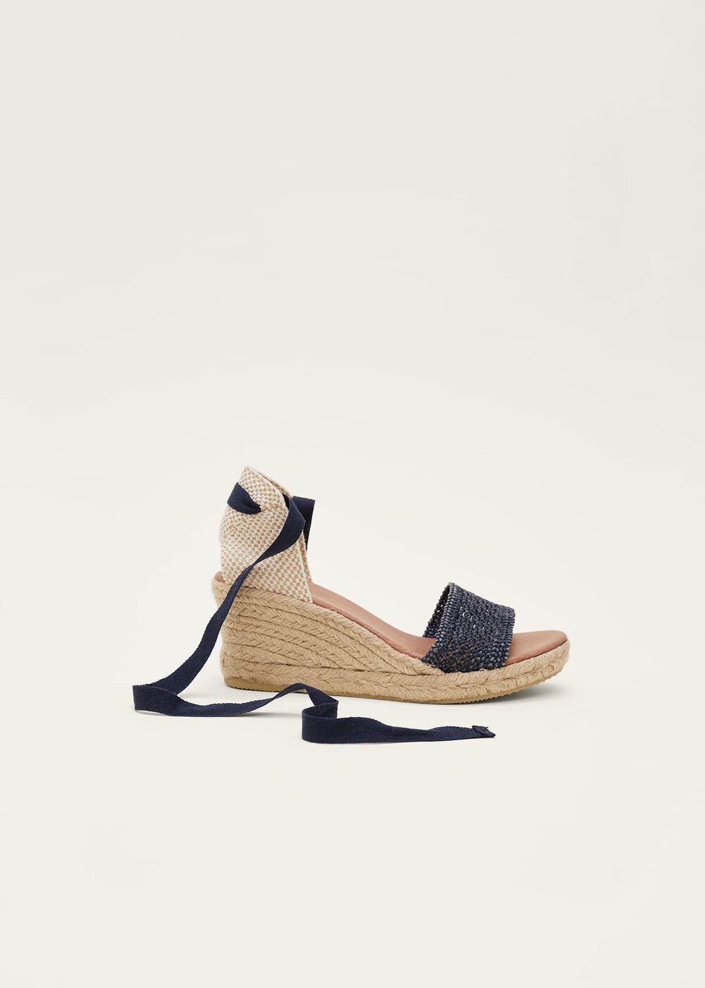 Weave Espadrille - Navy