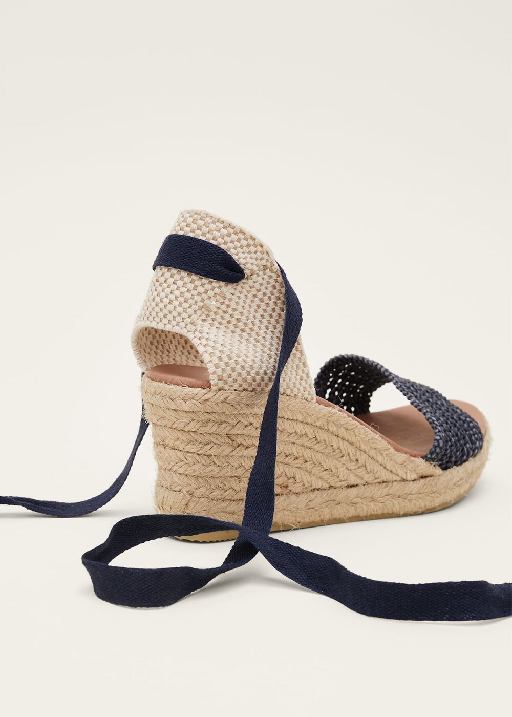 Weave Espadrille - Navy