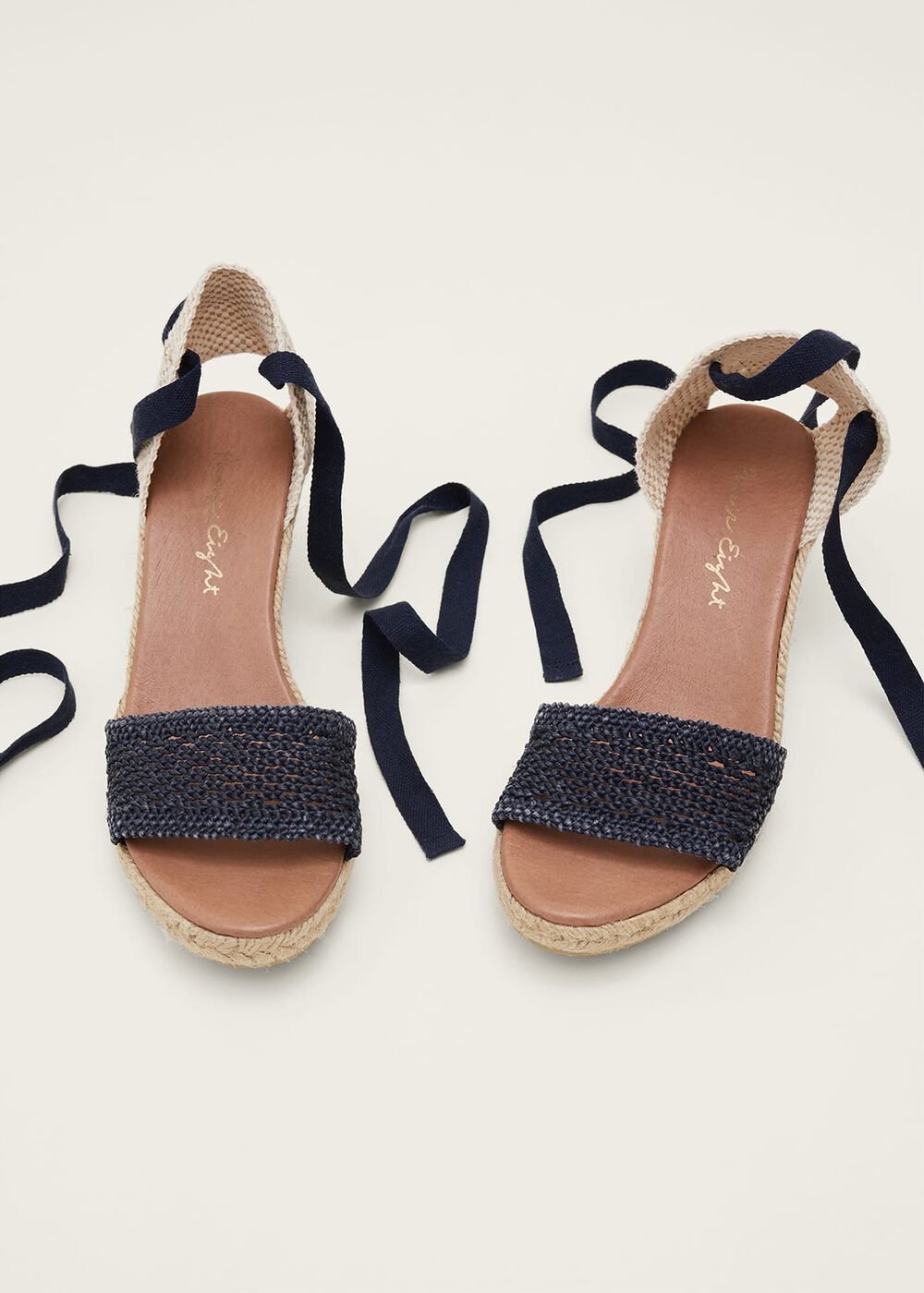 Weave Espadrille - Navy