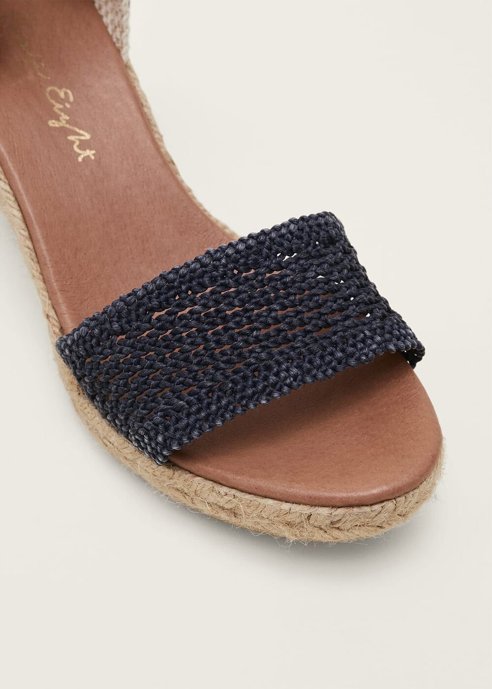 Weave Espadrille - Navy
