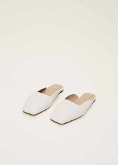 Slip On Mule Shoe - Ivory