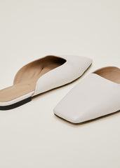 Slip On Mule Shoe - Ivory
