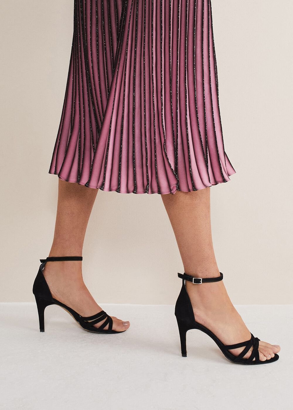 Barely There Sandal - Black