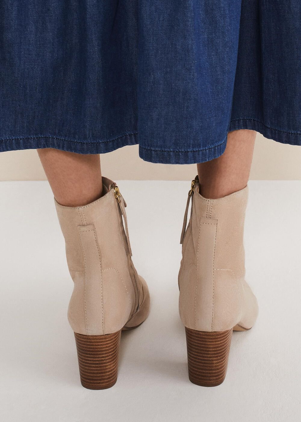 Lace Up Ankle Boot - Winter White