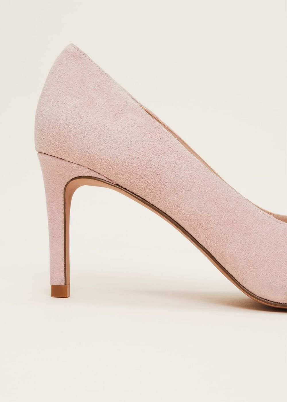 Embellished Court Shoe - Antique Rose