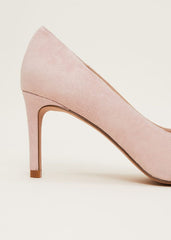 Embellished Court Shoe - Antique Rose