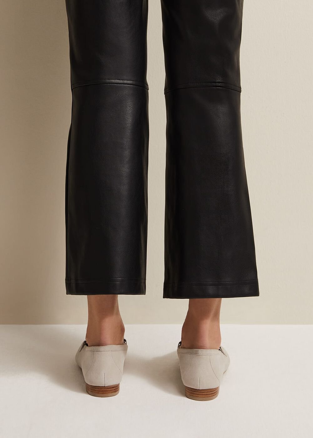 Grey Chain Detail Loafers - Light Grey
